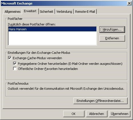 Outlook_Postfach_hinzufügen_02_Benutzer_Liste