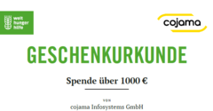 Spenden statt schenken
